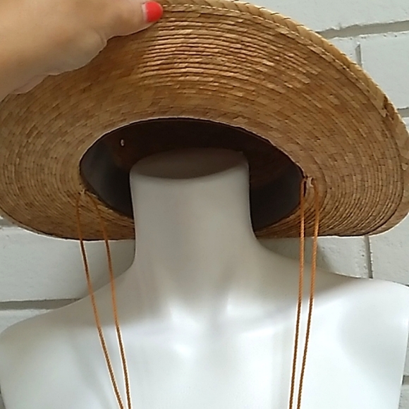 Women's Beaded Detail Sun Hat. - Picture 5 of 10